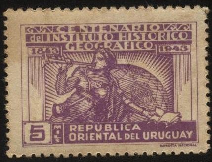 100 años del Instituto Histórico Geográfico del Uruguay.