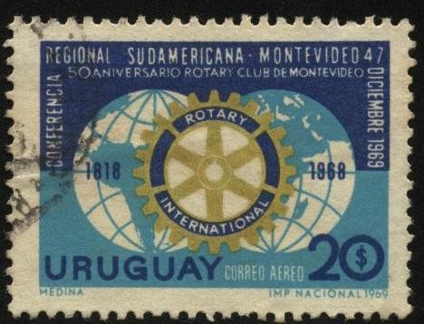 50 años del Rotary Club de Montevideo. Conferencia regional sudamericana.