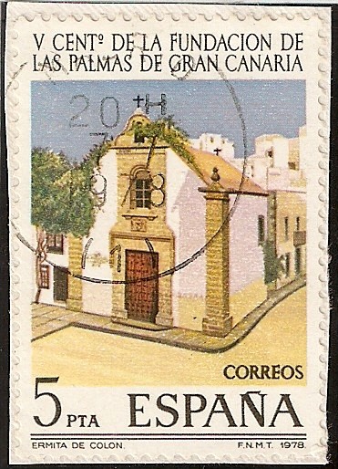 V Centenario de la Fundación de Las Palmas de Gran Canarias - Ermita de Colón