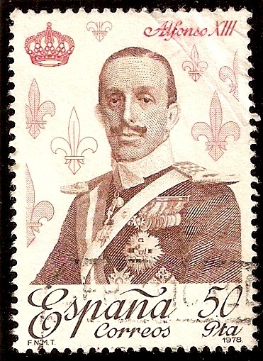 Reyes de España - Casa de Borbon. Alfonso XIII