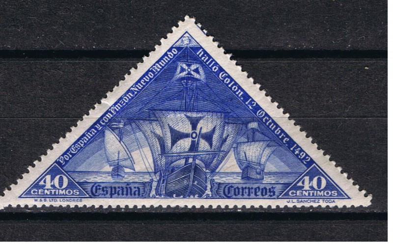 Edifil  541  Descubrimiento de América.  