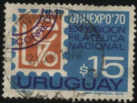 Exposición filatélica nacional URUEXPO 70.