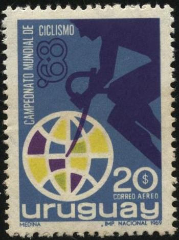 Campeonato mundial de ciclismo año 1968. 