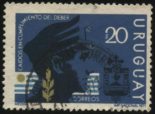 Caidos en cumplimiento del deber. Escudo de la Policía Nacional.