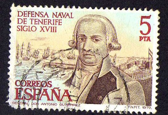 Defensa naval de Tenerife.Siglo XVIII