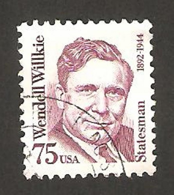 wendell willkie, hombre de estado