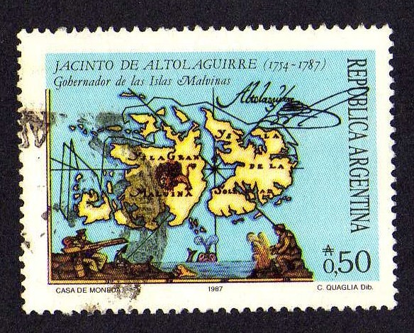 Jacinto de Altolaguirre Gobernador de las Islas Malvinas