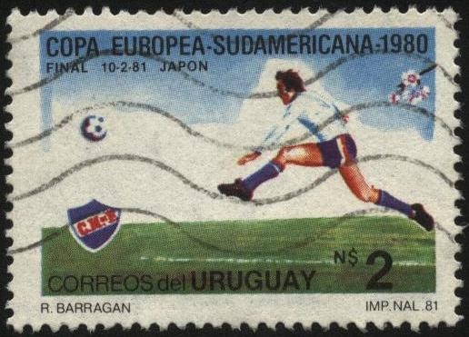 Club Nacional de Futbol campeón intercontinental año 1981. 