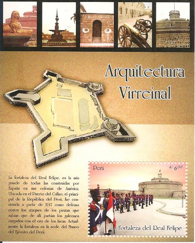 Arquitectura Virreinal   Fortaleza Real Felipe