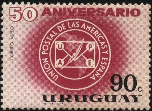 50 años de la Unión Postal de las Américas y España. 