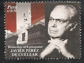 Homenaje al Embajador Javier Pérez de Cuellar