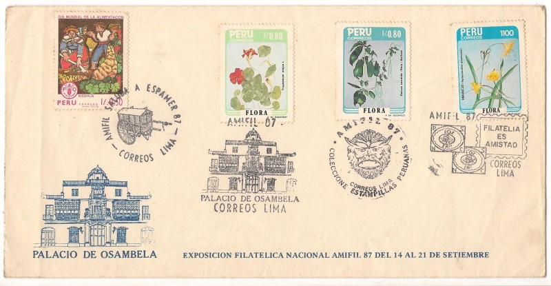 Exposición Filatélica Nacional AMIFIL 87