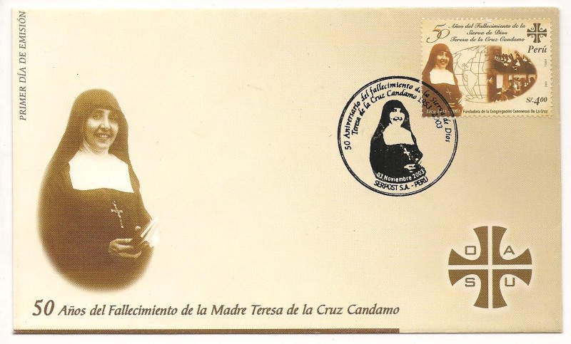 50 Años del Fallecimiento de la Señora de Dios Teresa de la Cruz Candamo