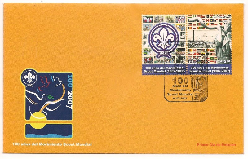 100 años del Movimiento Scout Mundial 1907 - 2007