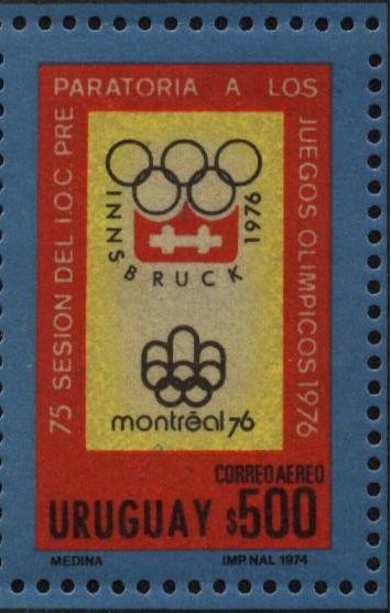 75 Sesión del Comité Olímpico Internacional preparatoria a los juegos Olímpicos Innsbruck y Montreal