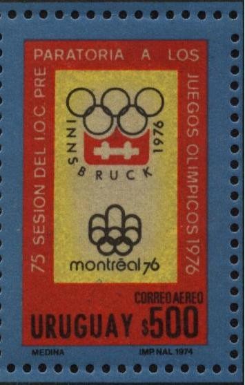 75 Sesión del Comité Olímpico Internacional preparatoria a los juegos Olímpicos Innsbruck y Montreal