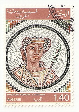 mosaico romano 'El otoño'