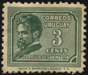 Juan Zorrilla de San Martín. 1855 —1931. Escritor, periodista, docente y diplomático.