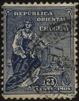 Símbolo del progreso comercial e industrial en Uruguay. 