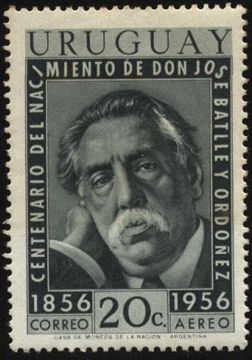 100 años del nacimiento de Don José Batlle y Ordoñez.