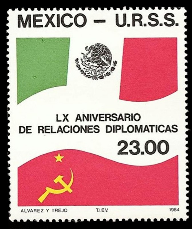 60 Aniversario de Relaciones Diplomáticas México-U.R.S.S. 
