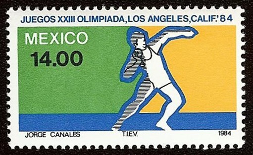 Juegos Olímpicos XXIII, Verano, Los Ángeles 1984 -- Lanzamiento de Disco 