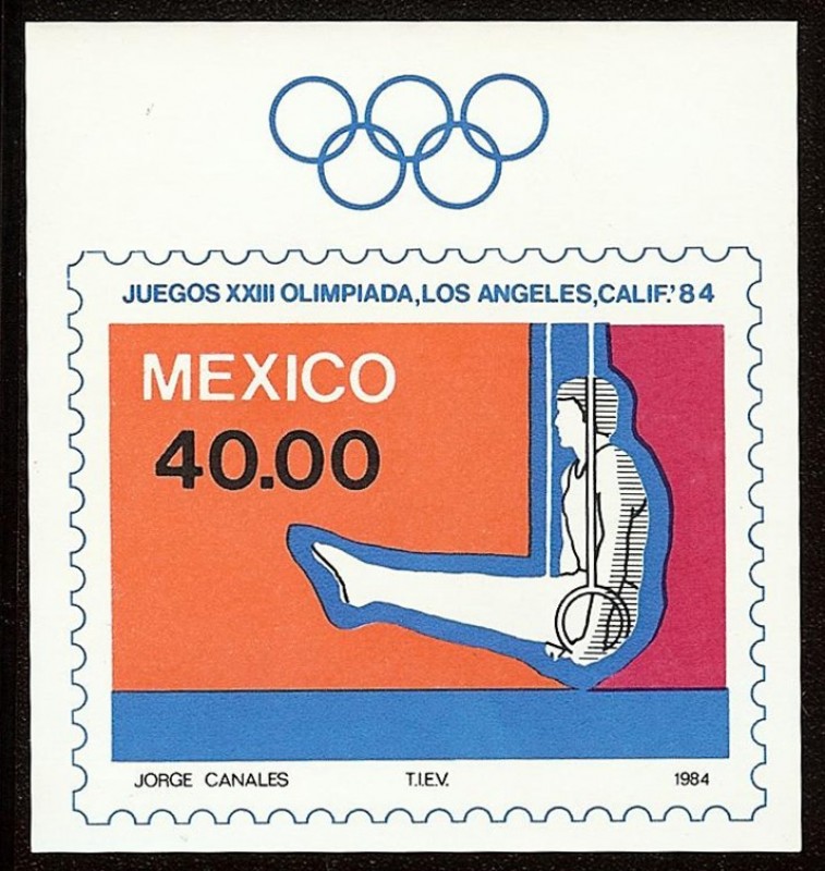 Juegos Olímpicos XXIII, Verano, Los Ángeles 1984 -- Aros
