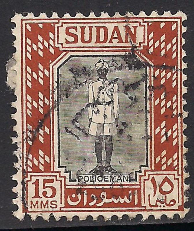 Policia de Sudán.