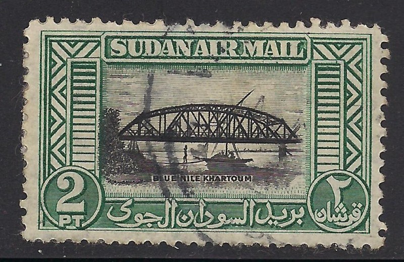 Puente sobre el Nilo Azul, Jartum.