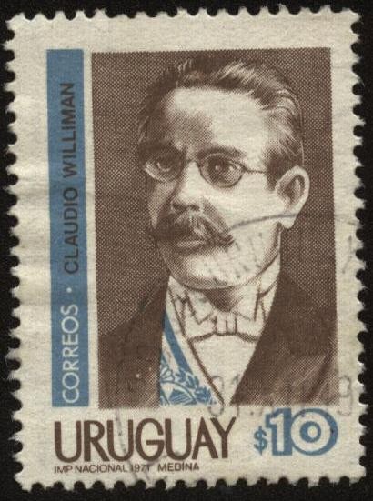 Claudio Williman 1861 - 1934, abogado, docente y político uruguayo. Presidente de la República 1907 