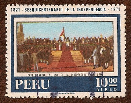 1821 - Sesquicentenario de la Independencia - 1971