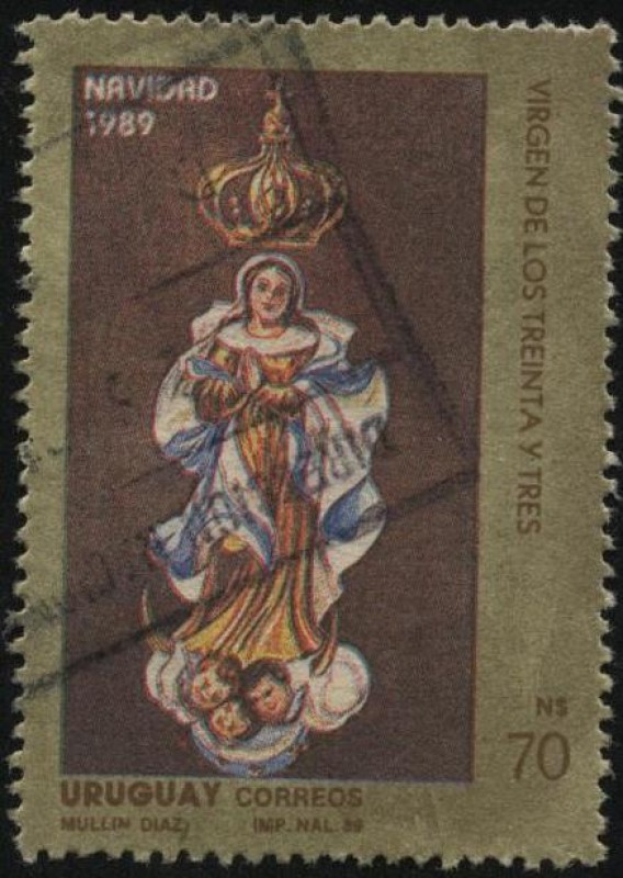 La virgen de los Treinta y tres. Navidad de 1989. 