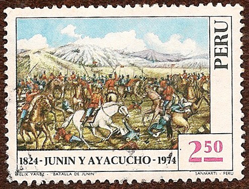 Sesquicentenario de las Batallas de Junin y Ayacucho 1824 - 1974