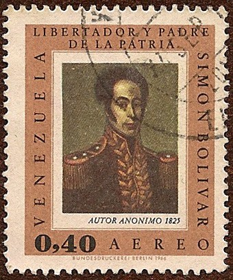 Simón Bolívar - Libertador y Padre de la Patria (Autor Anónimo, 1825).