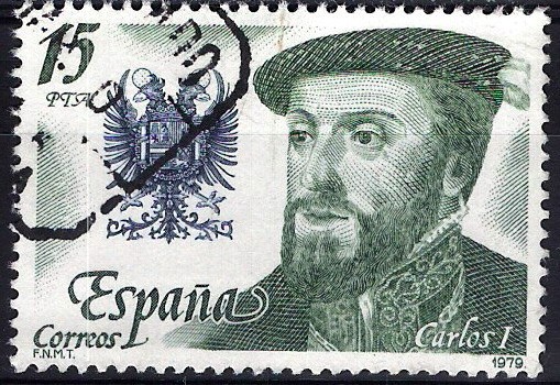 2552 Reyes de España. Casa de Austria. Carlos I.
