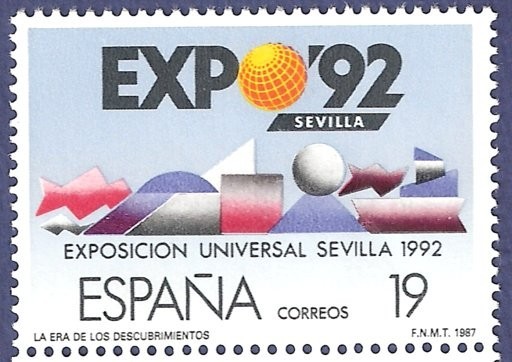 Edifil 2875 Expo'92 19 NUEVO (2)