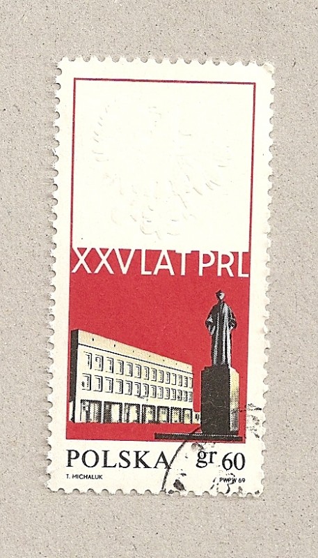 XXV aniv. de la Republica Popular de Polonia
