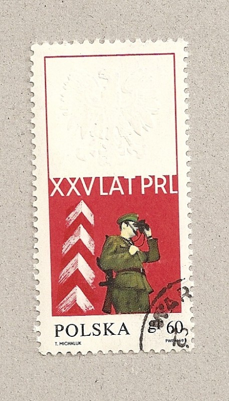XXV aniv. de la Republica Popular de Polonia
