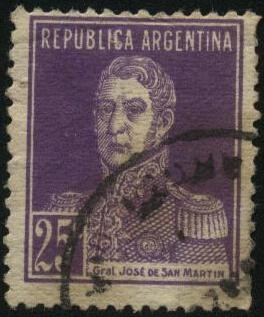Libertador General José de San Martín. 1778 - 1850. Militar argentino, cuyas campañas fueron decisiv