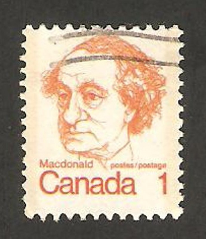 sir john a. macdonald, primer ministro