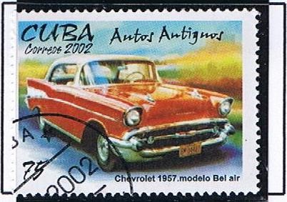 Autos Antiguos ( Chevrolet 1957 md. Bel air )