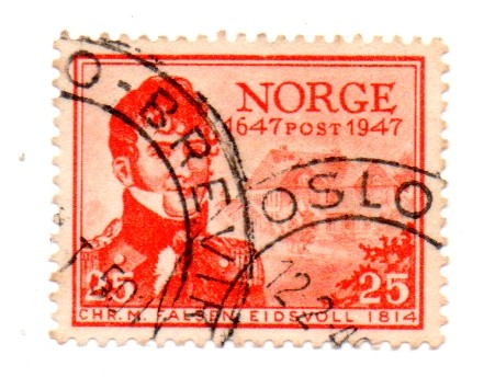 TRICENTENARIO DE LA POSTE DE NORUEGA