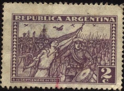 6 de septiembre de 1930. Militares comandados por el general José Félix Uriburu y Agustín P. Justo, 