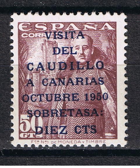 Edifil  1083 A  Visita del Caudillo a Canarias.  