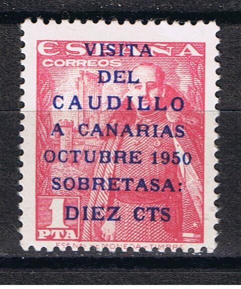 Edifil  1089  Visita del Caudillo a Canarias.  