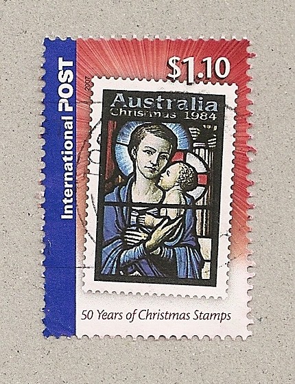 50 años de sellos navideños