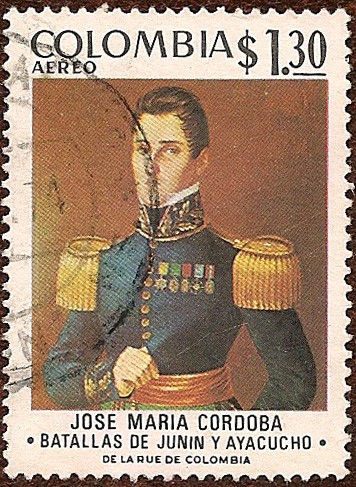 José María Cordoba - Batallas de Junin y Ayacucho.