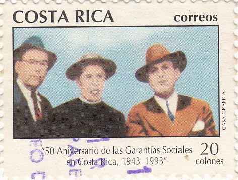 50 Aniversario de las Grantias Sociales en Costa Rica