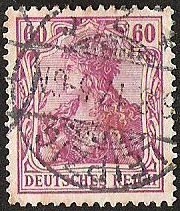 DEUTSCHES REICH - IMAGEN SIMBOLICA DE GERMANIA SEGUN RETRATO DE ANNA FUHRING