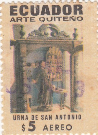 Arte Quiteño - Urna de San Antonio